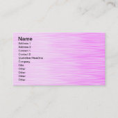 Elegant roze visitekaartje (Voorkant)