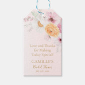 Elegant roze Vrijgezellenfeest Cadeaulabel (Voorkant)