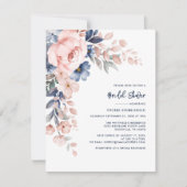 Elegant roze Vrijgezellenfeest Kaart (Voorkant)