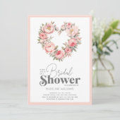 Elegant roze Vrijgezellenfeest Kaart (Staand voorkant)