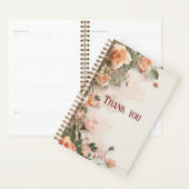 Elegant roze Vrijgezellenfeest Planner (Display)