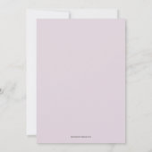 Elegant roze Waterverf (Achterkant)