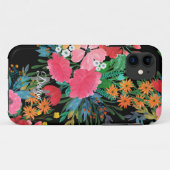 Elegant roze waterverf Floral Bouquet Design Case-Mate iPhone Case (Achterkant (horizontaal))
