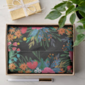 Elegant roze waterverf Floral Bouquet Design Tissuepapier (Geschenk)