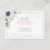 Elegant roze Waterverf Floral Vrijgezellenfeest Ga Informatiekaartje (Voorkant)