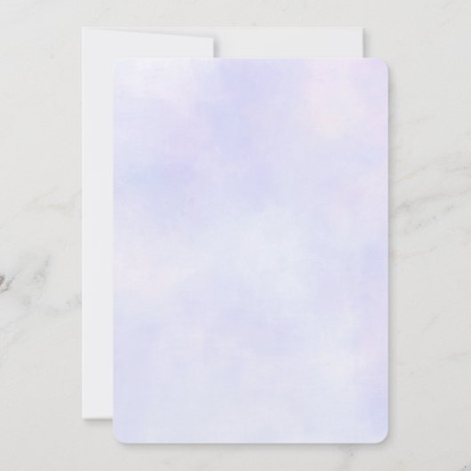 Elegant roze Waterverf Flower Bouquet Birthday Kaart (Achterkant)