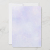 Elegant roze Waterverf Flower Bouquet Wedding Kaart (Achterkant)