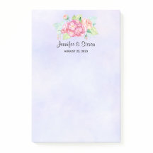 Elegant roze Waterverf Flower Bouquet Wedding