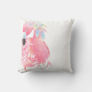 Elegant roze Waterverf Sierkussen
