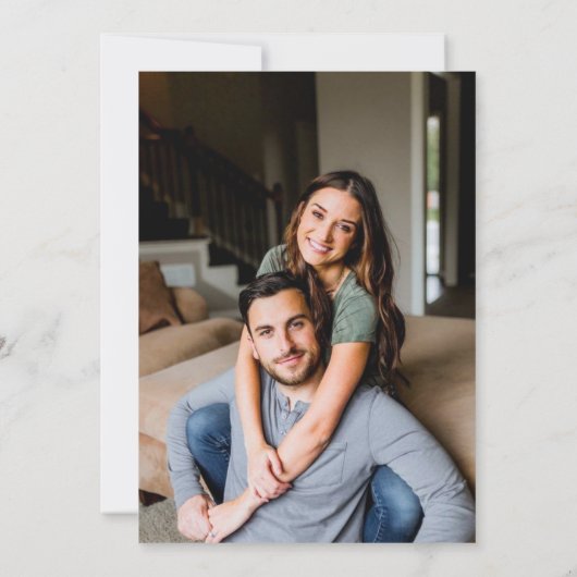 Elegant Roze Wildflower Rustic Boho Vrijgezellenfe Kaart (Achterkant)