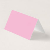 Elegant Roze Wit Professionele Moderne Visitekaartje (Achterkant)