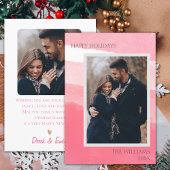 Elegant roze witte Abstracte foto Prettige feestda