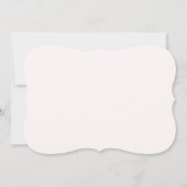 Elegant roze witte rozen sparen de Datum Save The Date (Achterkant)