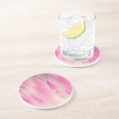 Elegant roze zandsteen Onderzetter (Zijkant)