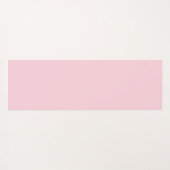 Elegant roze zilver Glitter Marble Pattern Glam Yogamat (Achterkant (horizontaal))