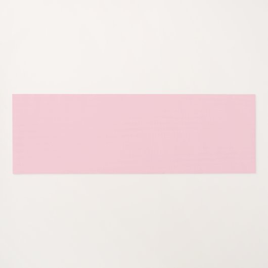 Elegant roze zilver Glitter Marble Pattern Glam Yogamat (Achterkant (horizontaal))