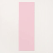 Elegant roze zilver Glitter Marble Pattern Glam Yogamat (Achterkant)