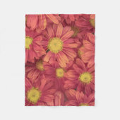 Elegant  roze zonnebloemen Acrylkleding | Fleece Deken (Voorkant)