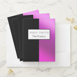 Elegant roze zwart