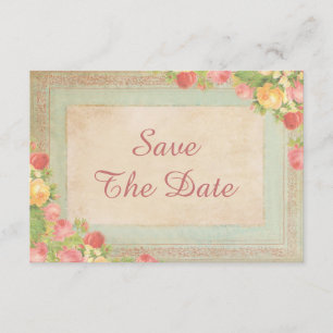 Elegant Rozen 90e verjaardag behalve de datum Save The Date