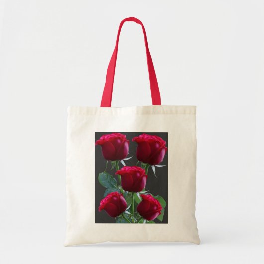 Elegant Rozen Afbeelding Canvas tas (Voorkant)