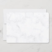 Elegant Rozen Bloemen Gepersonaliseerd Afstuderen Kaart (Achterkant)