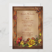 Elegant Rozen & Butterfly 100th Birthday Party Kaart (Achterkant)