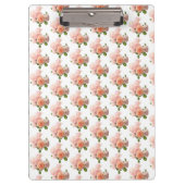 Elegant Rozen Design Modern Trendy Sjabloon Klembord (Voorkant)