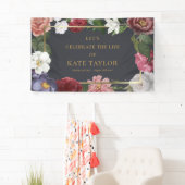 Elegant Rozen Floral Funeral Memorial Service Bann Spandoek (Insitu)