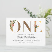 Elegant  Rozen Gold Foil 1 september 2010 Kaart (Staand voorkant)