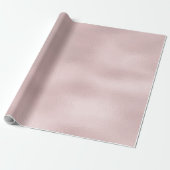 Elegant rozen gouden glas Textuur ontwerp Cadeaupapier (Uitgerold)