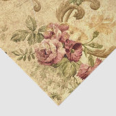 Elegant   Rozen in de goudurine Tissuepapier (Detail)