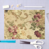 Elegant   Rozen in de goudurine Tissuepapier (Craft)