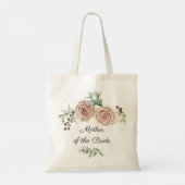 Elegant Rozen Moeder van de Bride Tote Bag (Achterkant)