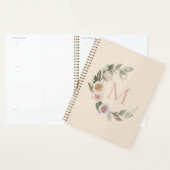 Elegant Rozen Monogram Wreator Planner (Display)