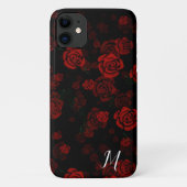 Elegant rozen patroon Case-Mate iPhone case (Achterkant)