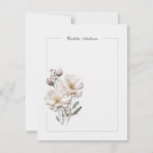 Elegant Rozen Stationery Stijlvolle Note Kaart Notitiekaartje (Voorkant)