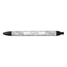 Elegant Rozen Tuin Sage Green Pen