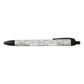 Elegant Rozen Tuin Sage Green Pen (Bovenkant)
