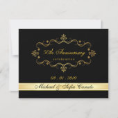 Elegant RSVP-antwoordkaarten - Aangepast verzoek RSVP Kaartje (Voorkant)