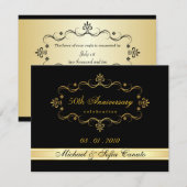 Elegant RSVP-antwoordkaarten - Aangepast verzoek RSVP Kaartje (Voorkant / Achterkant)