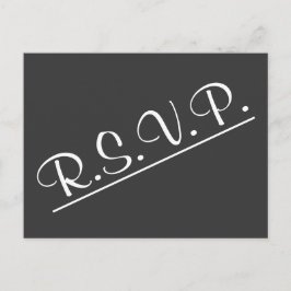 Elegant RSVP Briefkaart