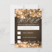 Elegant RSVP Gold Sparking Lights (Voorkant)
