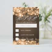 Elegant RSVP Gold Sparking Lights (Staand voorkant)