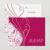 Elegant RSVP-kaarten RSVP Kaartje (Voorkant / Achterkant)