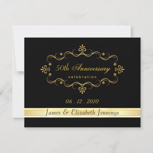 Elegant RSVP Reply Cards - Matching Invitations (Voorkant)
