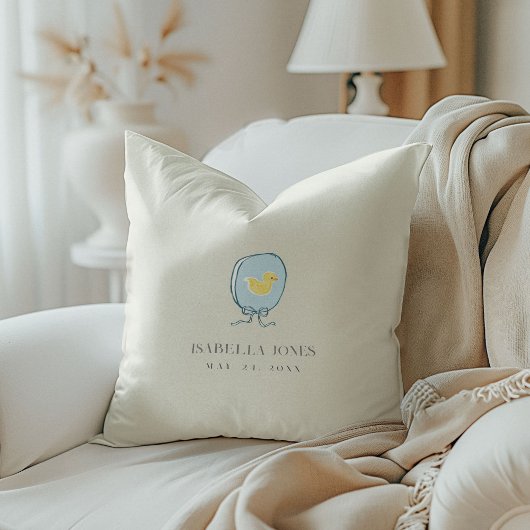 Elegant Rubber Ducky Lint Baby Kussen