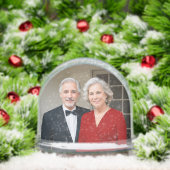 Elegant Ruby | Diamonds 40th Wedding Anniversary Sneeuwbol (Kerstmis)