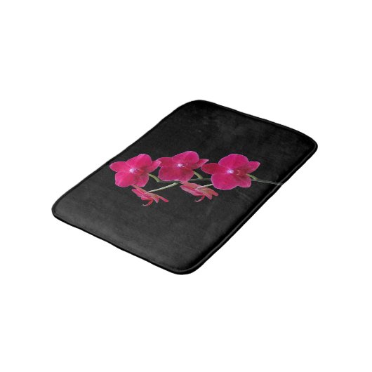 Elegant Ruby Red Orchids Bath Mats Rugs Badmat (Gekanteld)