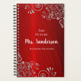 Elegant Ruby Red Wedding Planner